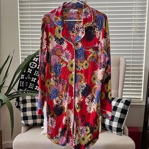 JOHNNY WAS Pima Cotton Modal Sleep Dress Size M